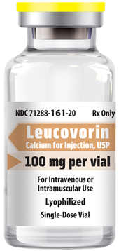 Leucovorin Calcium for Injection, USP 100 mg per vial